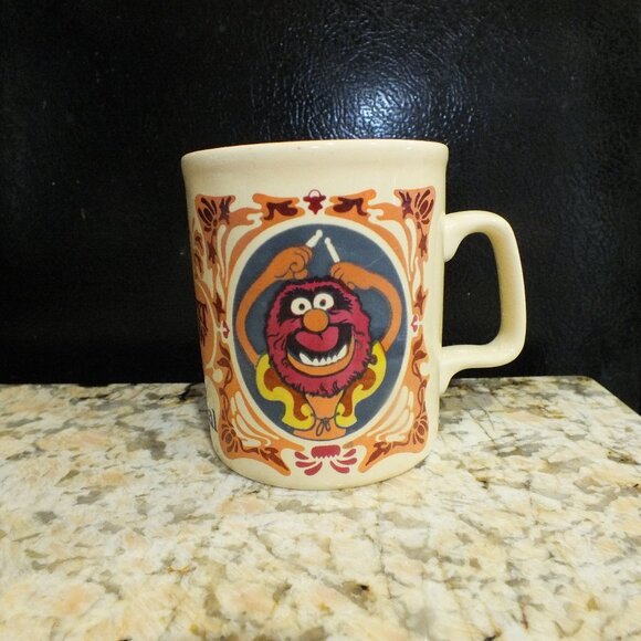 1978 ANIMAL KILN CRAFT ENGLAND MUG - Picture 1 of 6